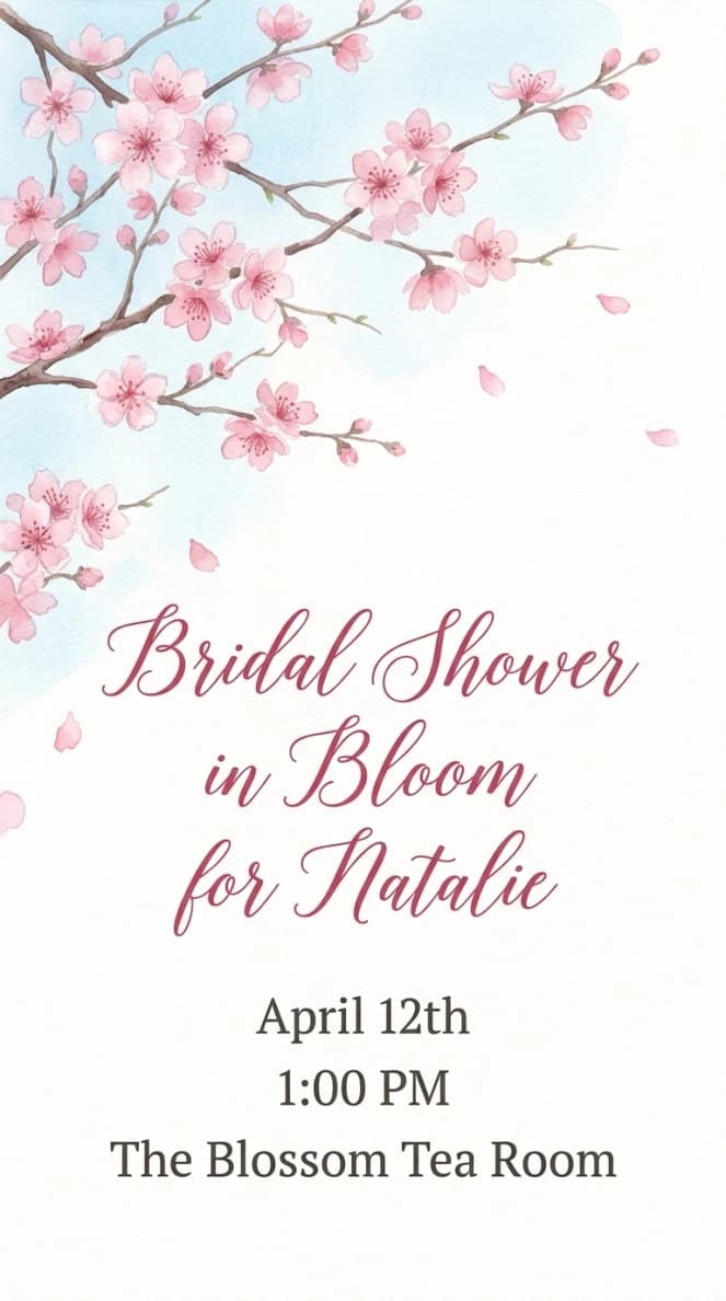 Invitation design: Lucky clover party theme